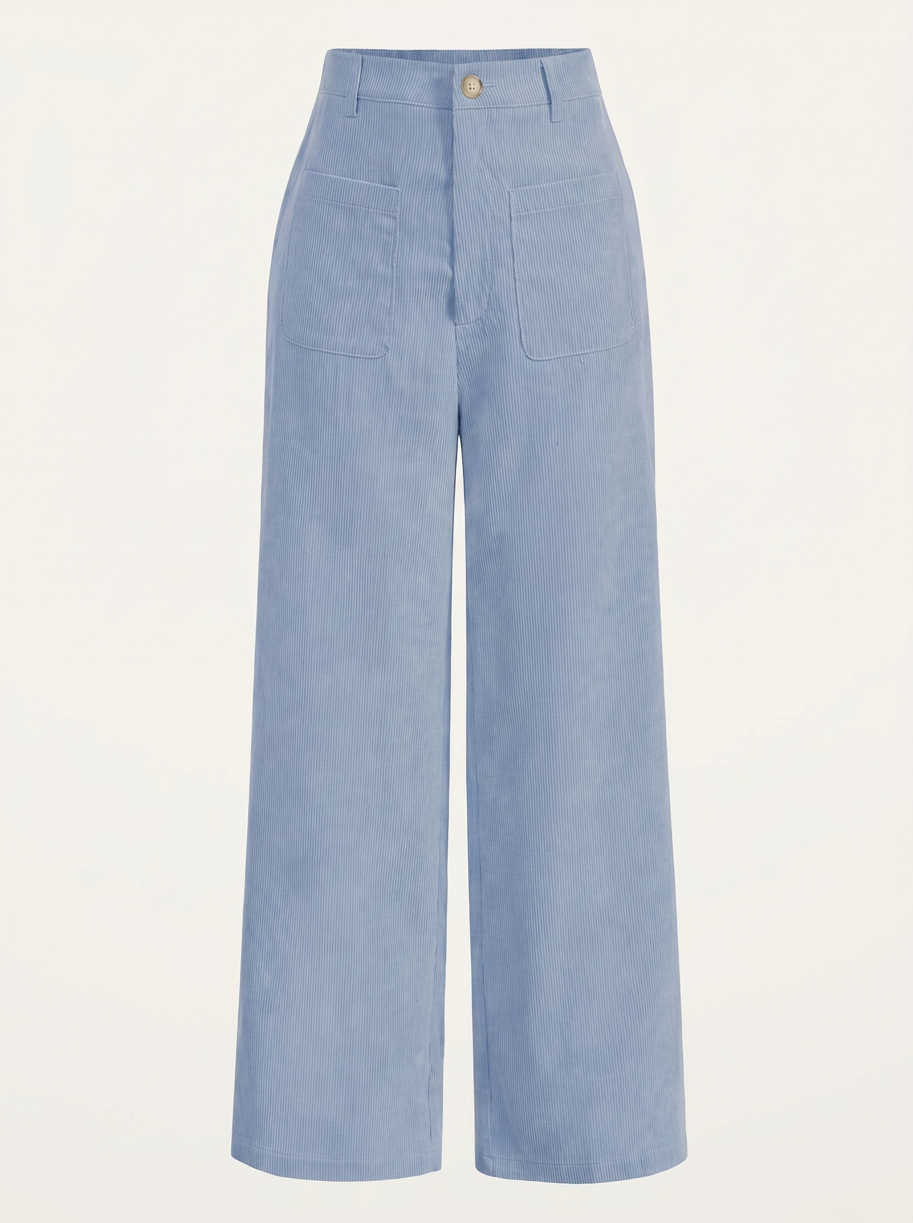 Allison Women's High Waist Wide Leg Corduroy Trousers