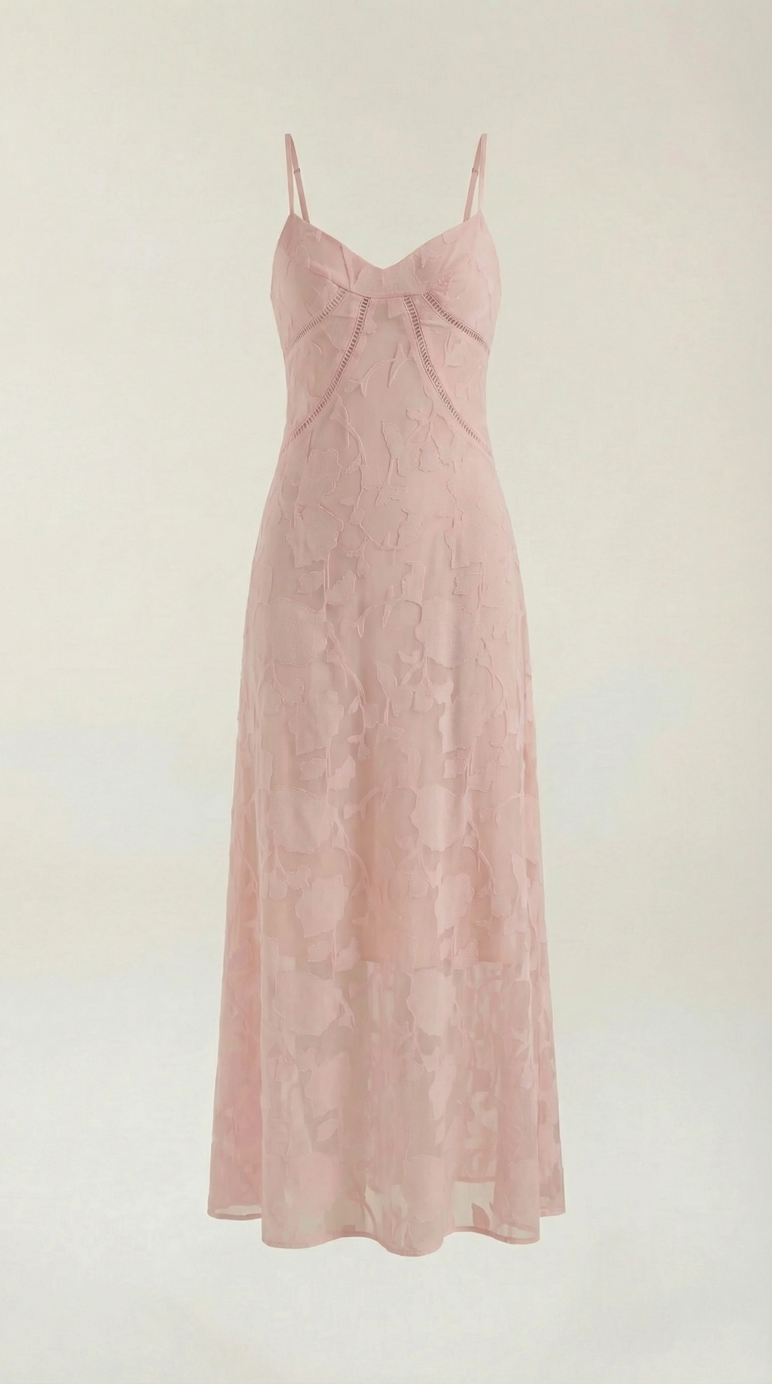 Arabelle Women's Floral Lace Sweetheart Maxi Dress
