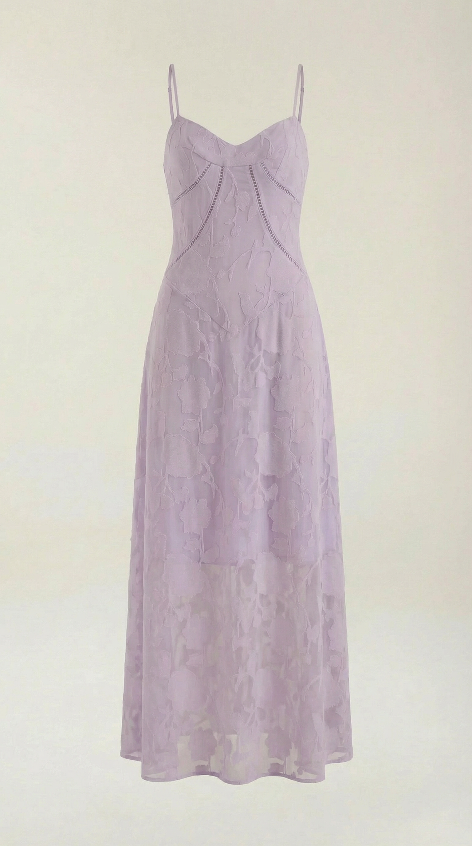 Arabelle Women's Floral Lace Sweetheart Maxi Dress