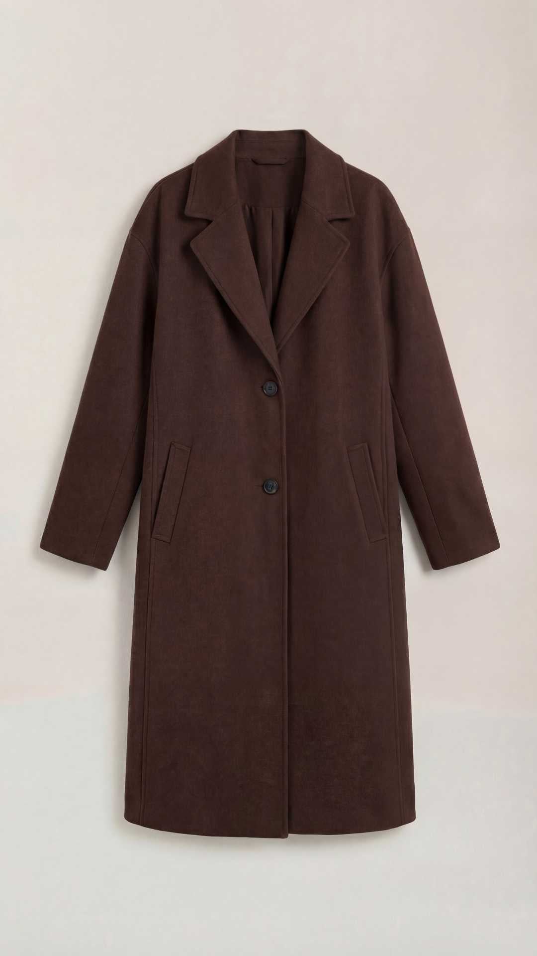 Diane Women's Oversized Longline Wool-Look Coat