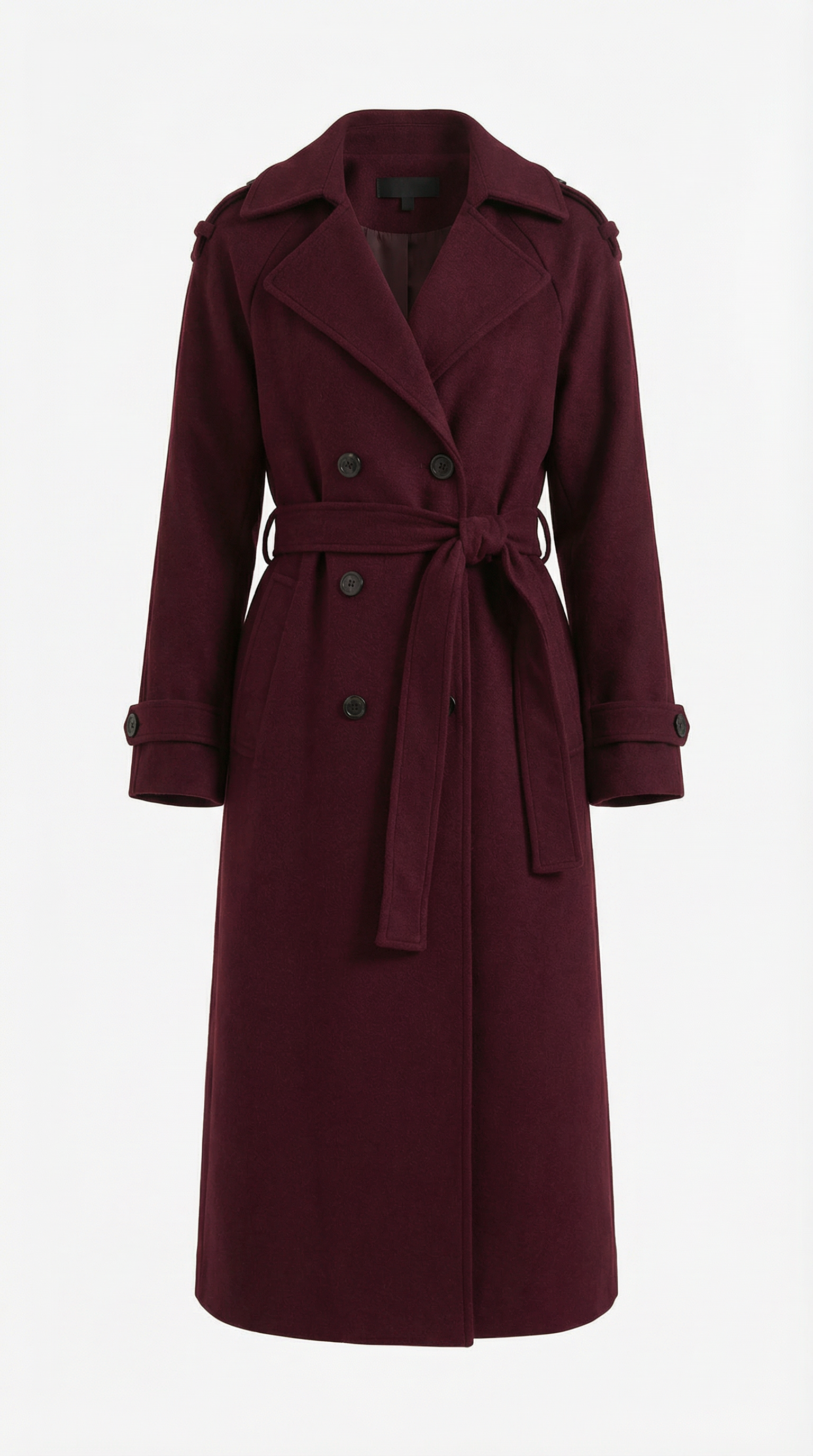 Dolores Women's Belted Button Front Trench Coat