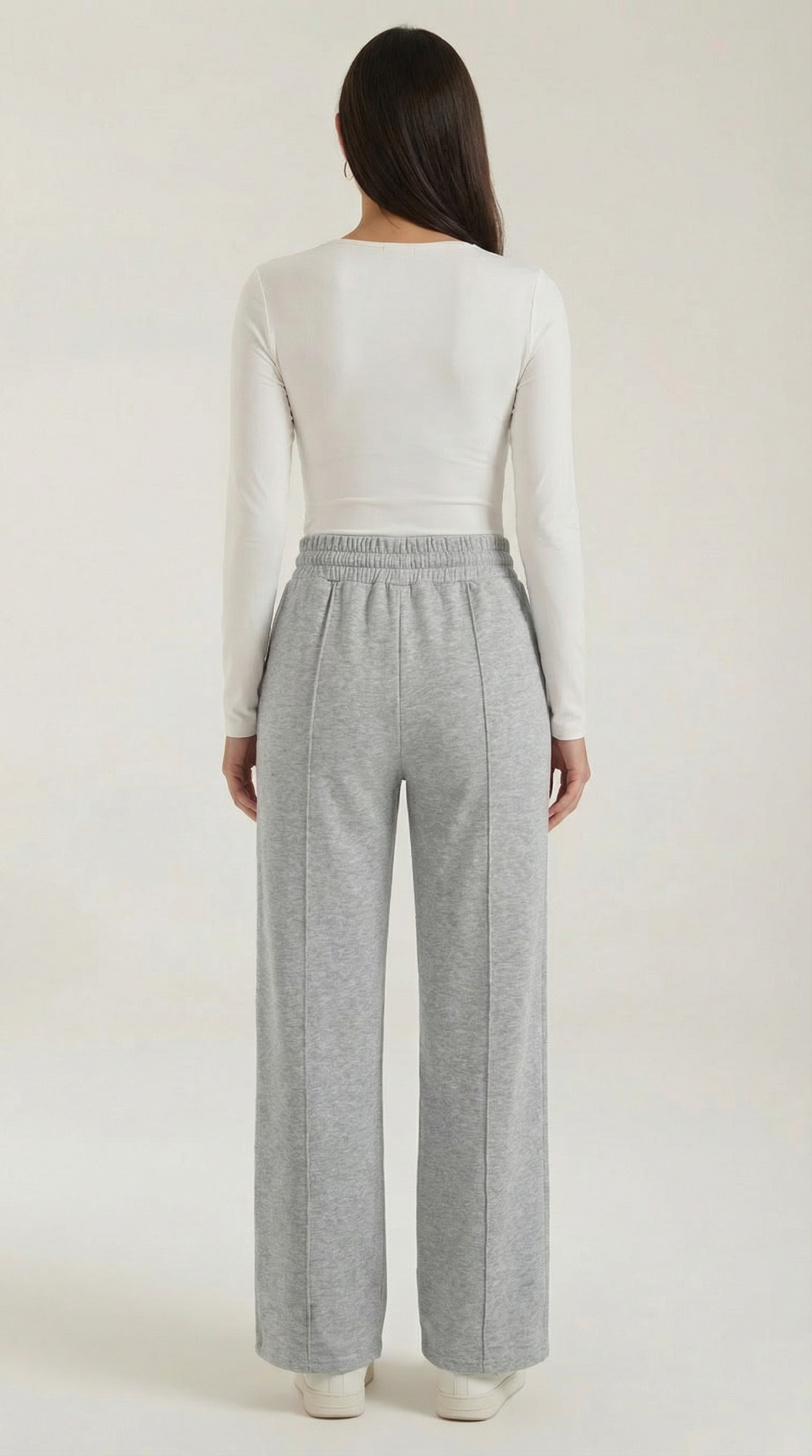 Ellie Women's Drawstring Wide Leg Casual Trousers