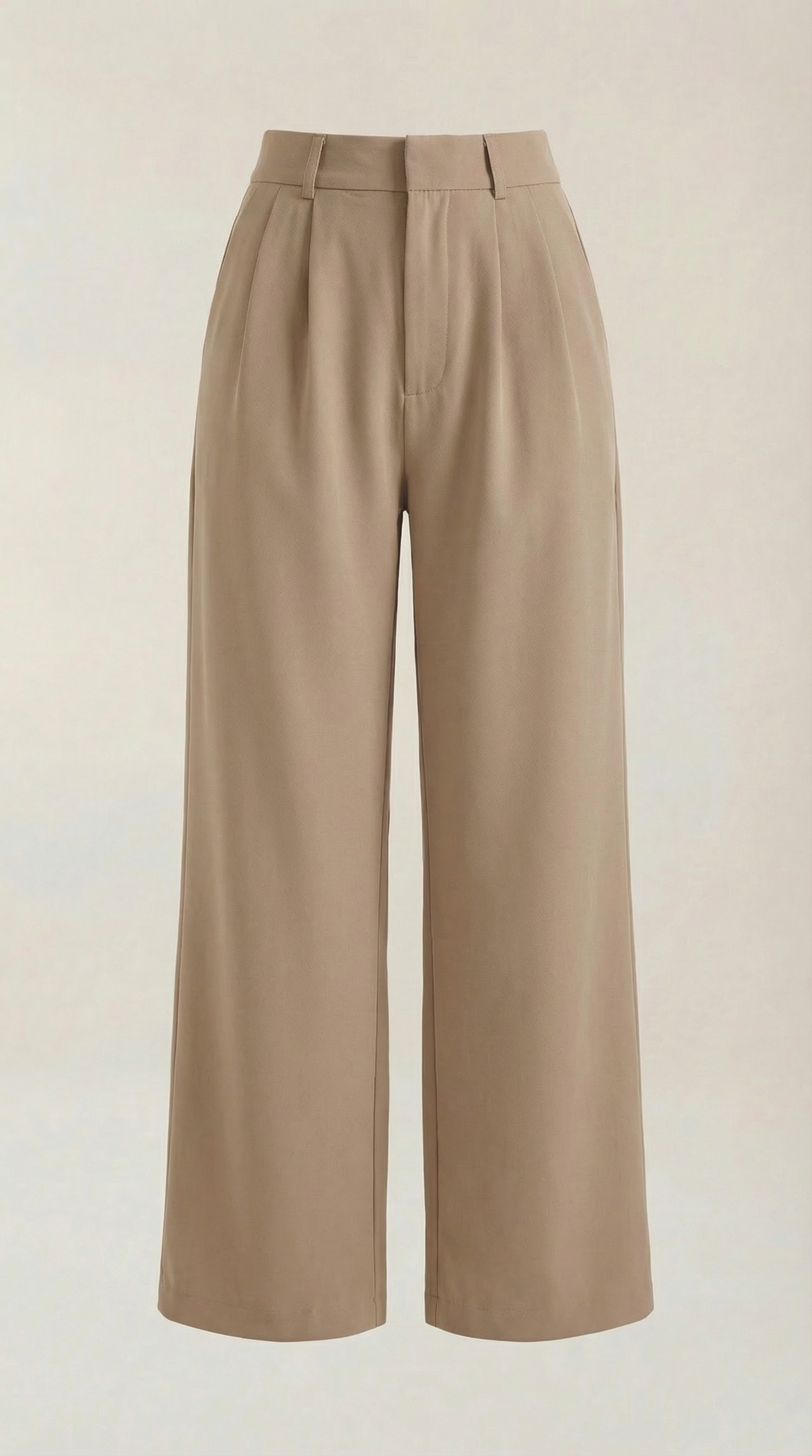 Emma Women's Pleated High Waist Wide-Leg Trousers
