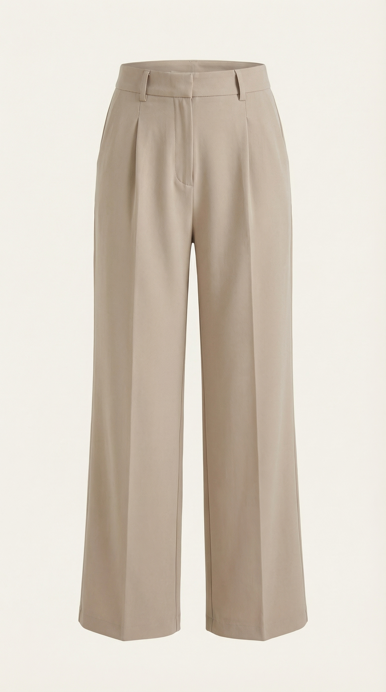 Emma Women's Pleated High Waist Wide-Leg Trousers