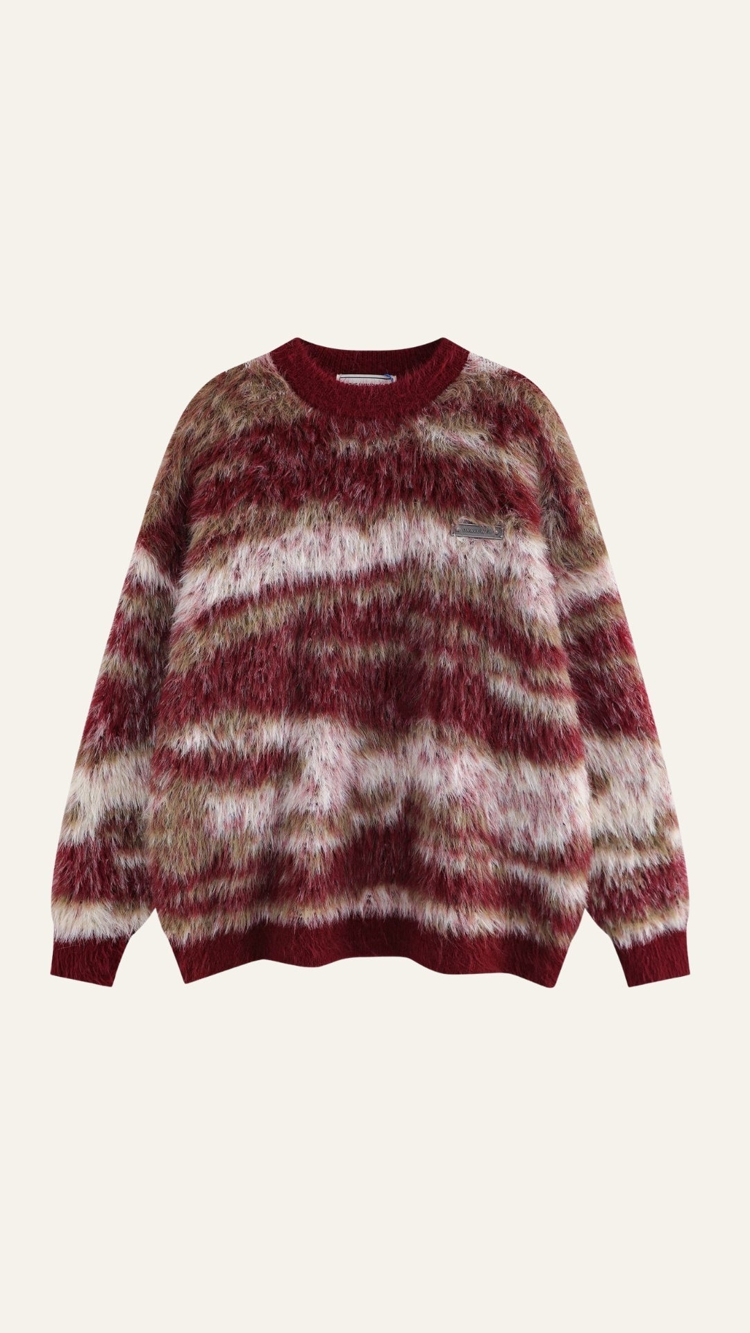 Melanie Women's Long Sleeve Patterned Knit Jumper