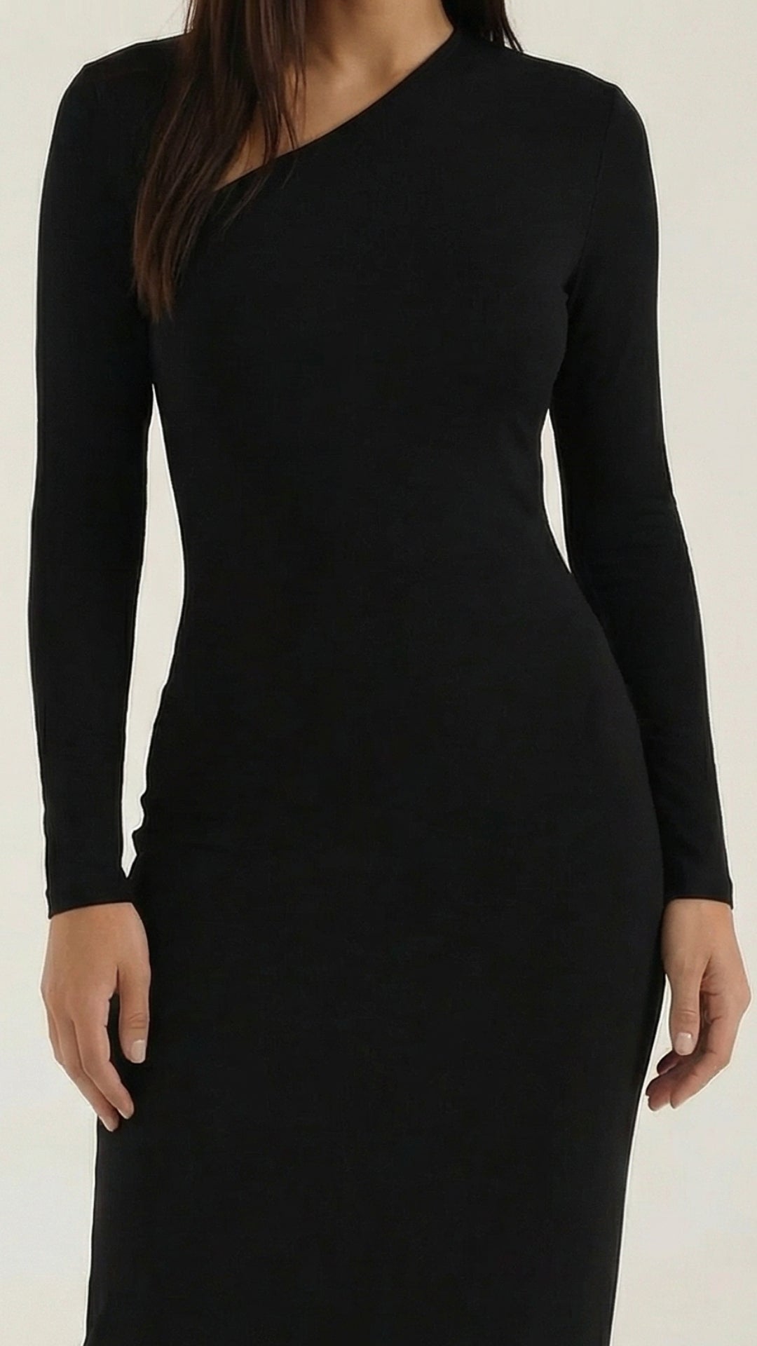Roberta Women's Long Sleeve Bodycon Maxi Dress