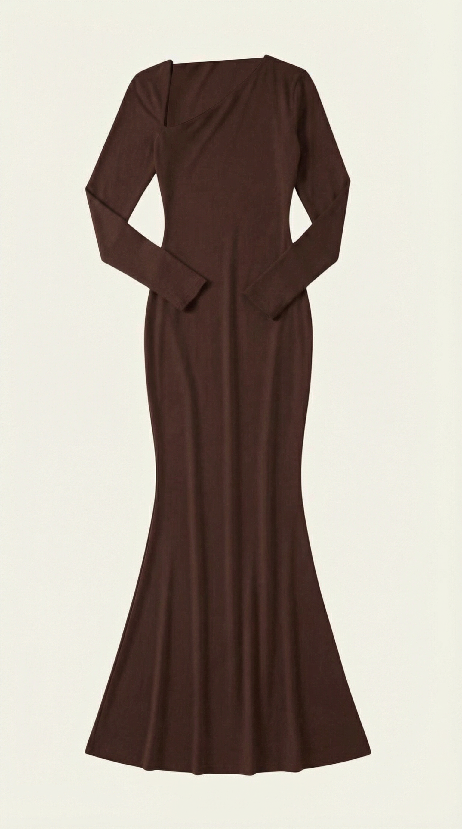 Roberta Women's Long Sleeve Bodycon Maxi Dress