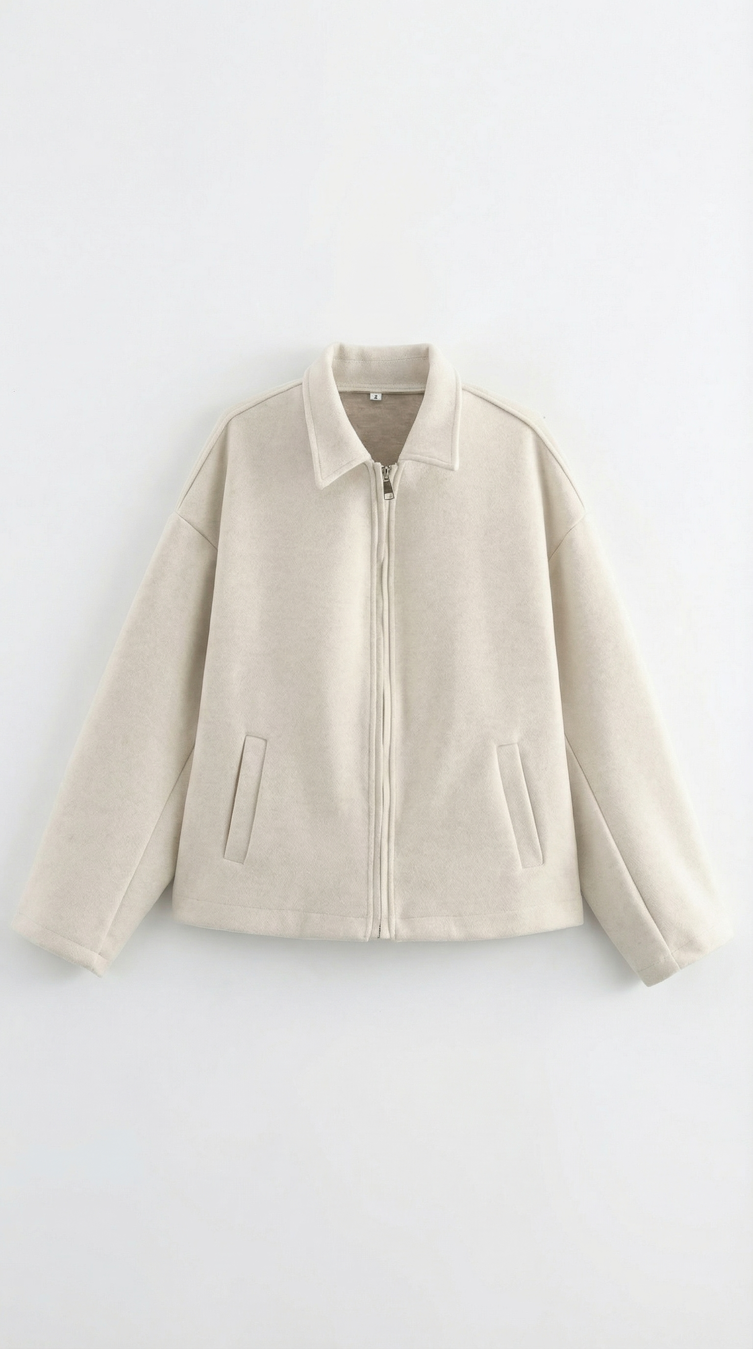 Teresa Women's Zip-Up Collared Jacket with Pockets