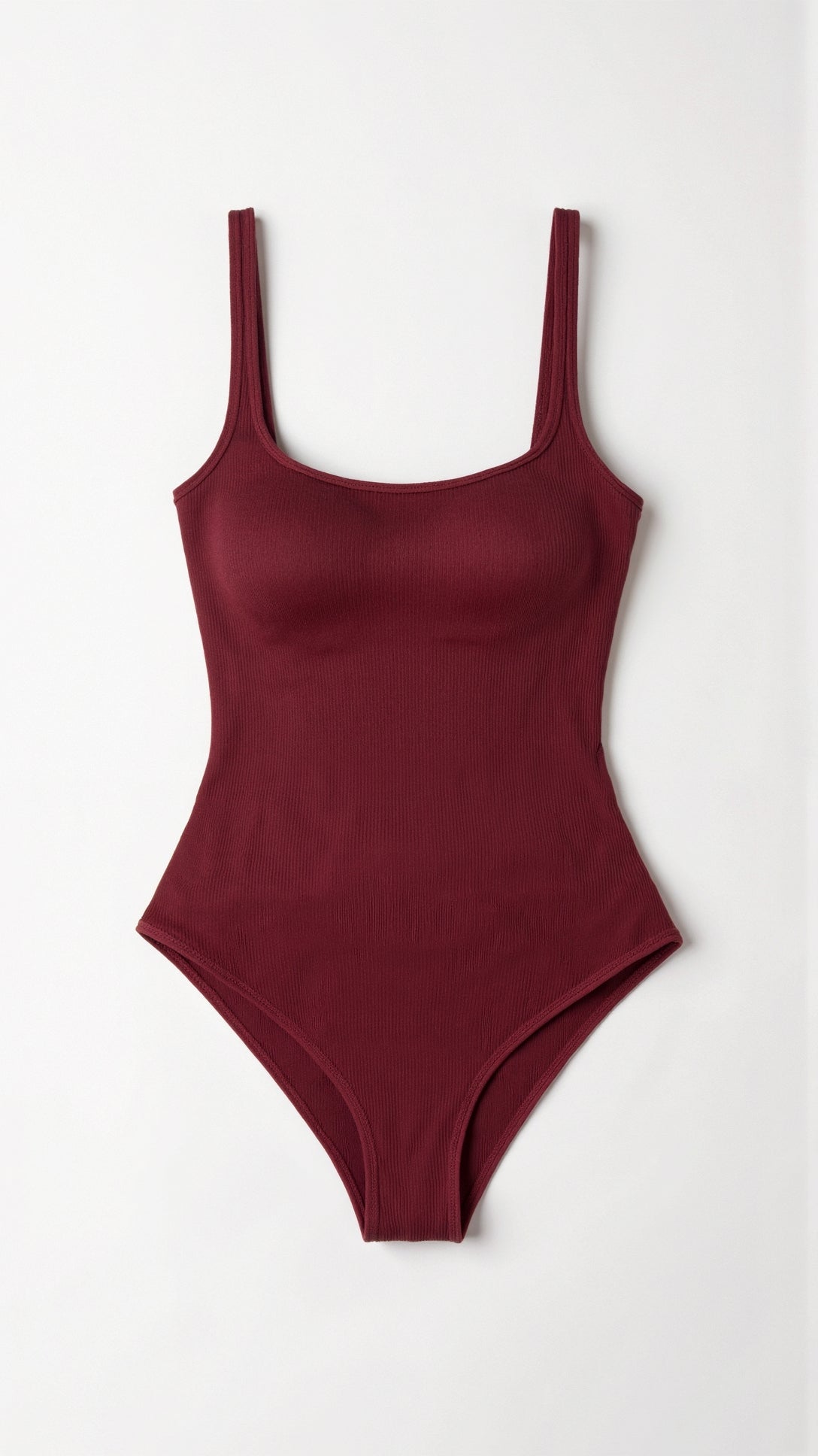 Women's Square Neck Sleeveless Compression Bodysuit
