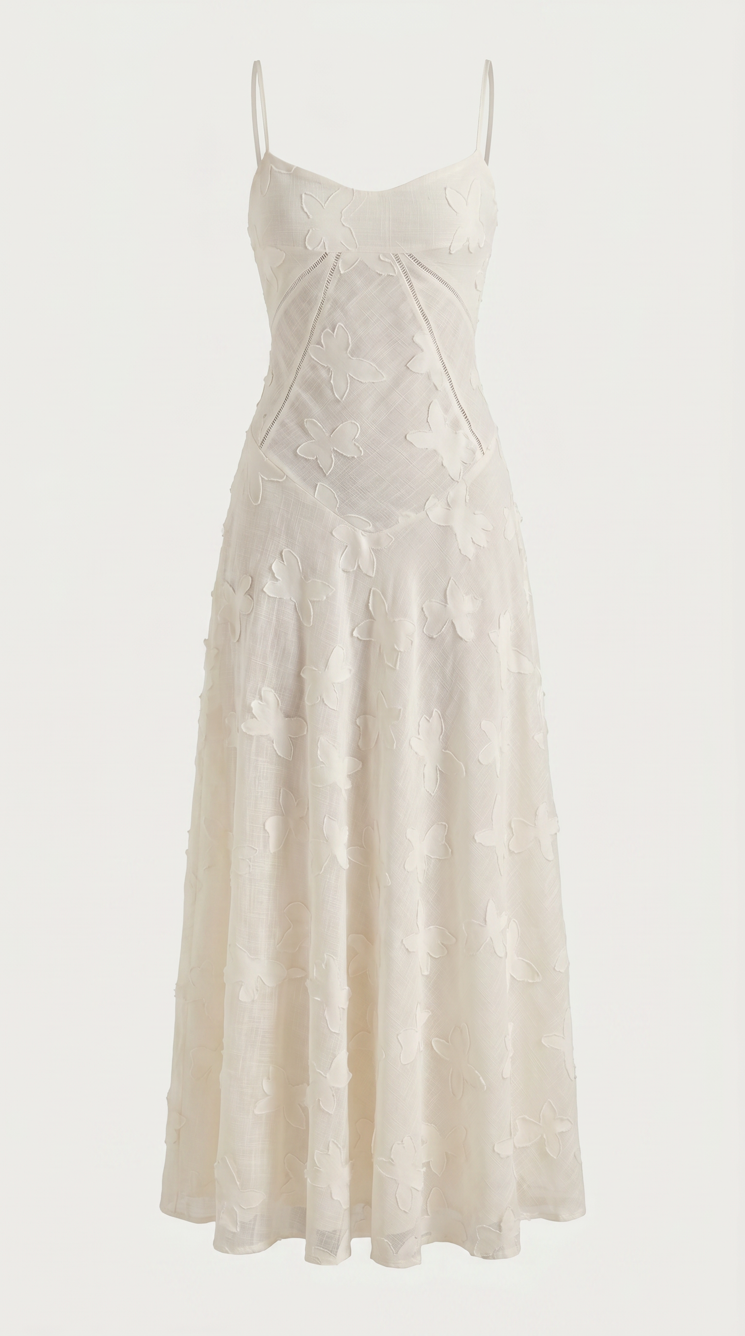Arabelle Women's Floral Lace Sweetheart Maxi Dress