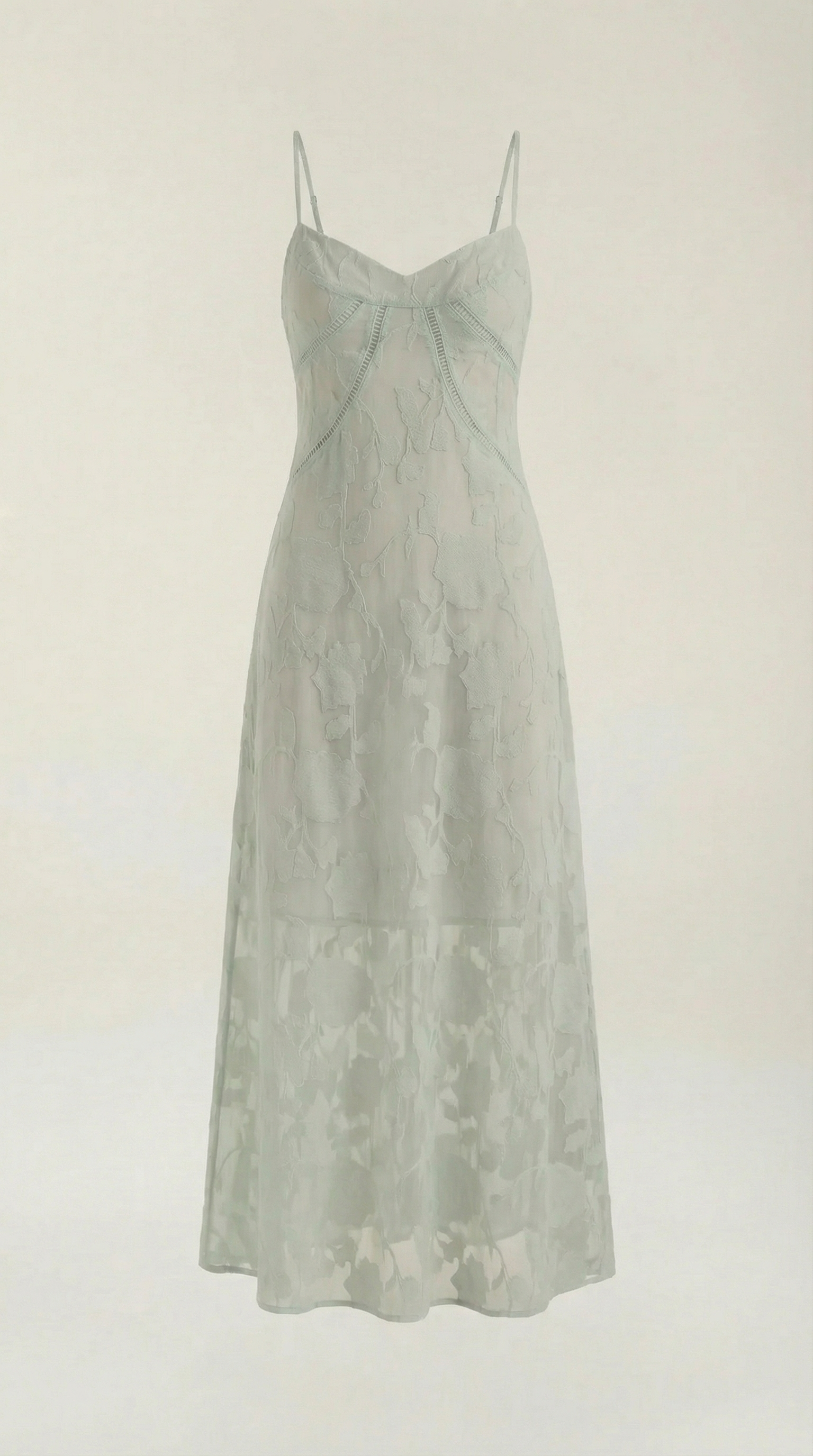 Arabelle Women's Floral Lace Sweetheart Maxi Dress