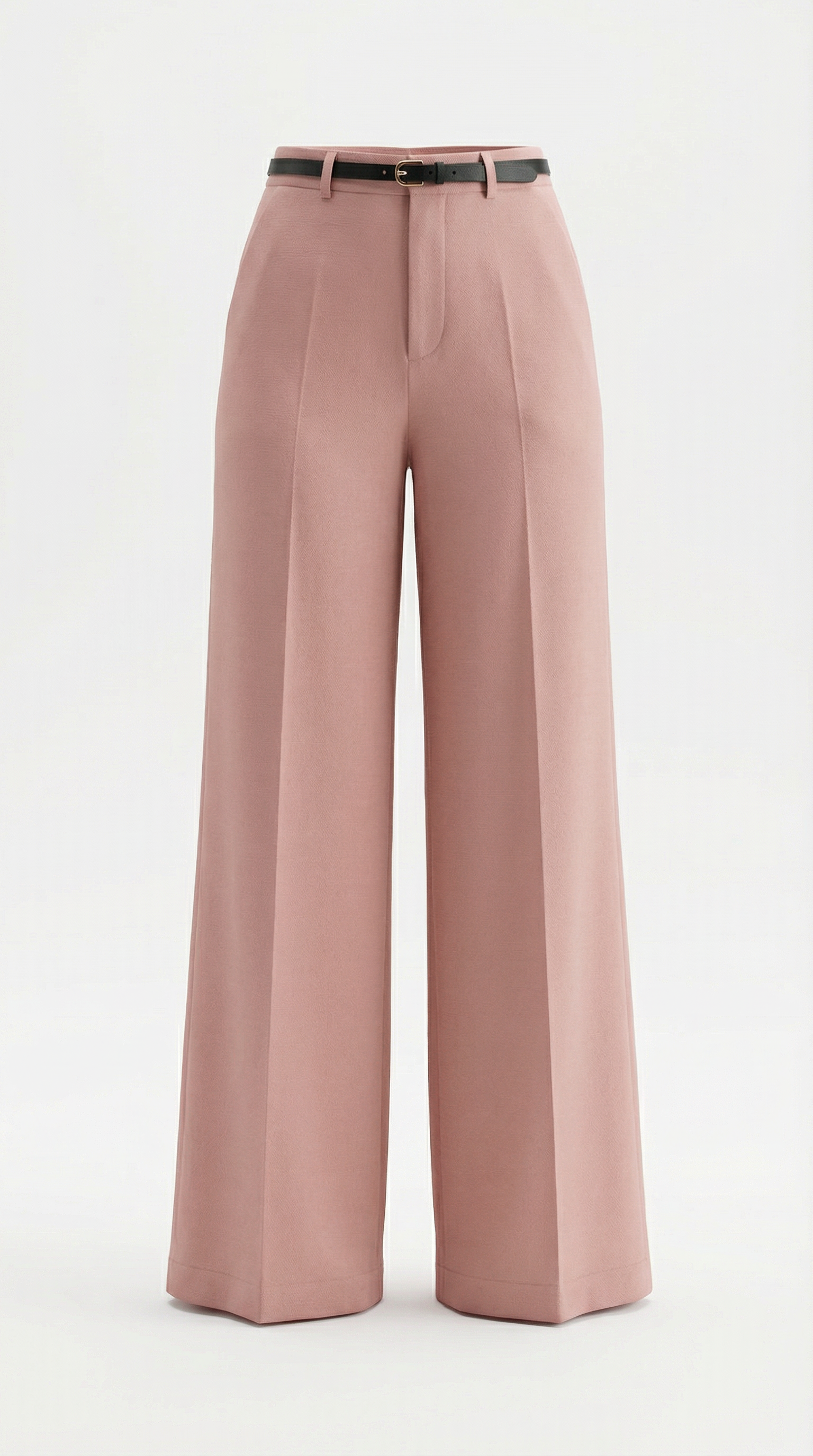 Bertha Women's Pleated Belted Wide-Leg Trousers