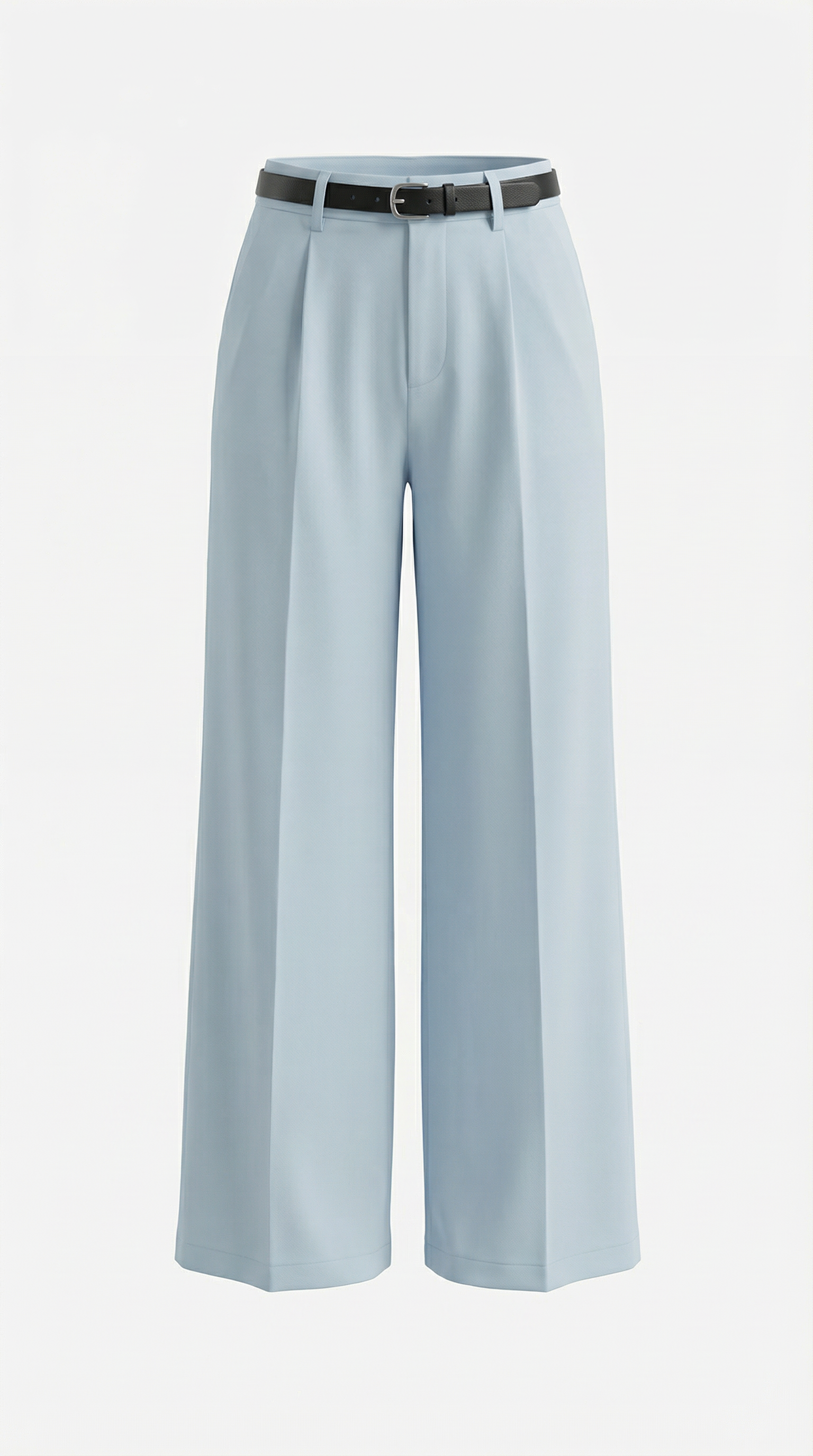 Bertha Women's Pleated Belted Wide-Leg Trousers
