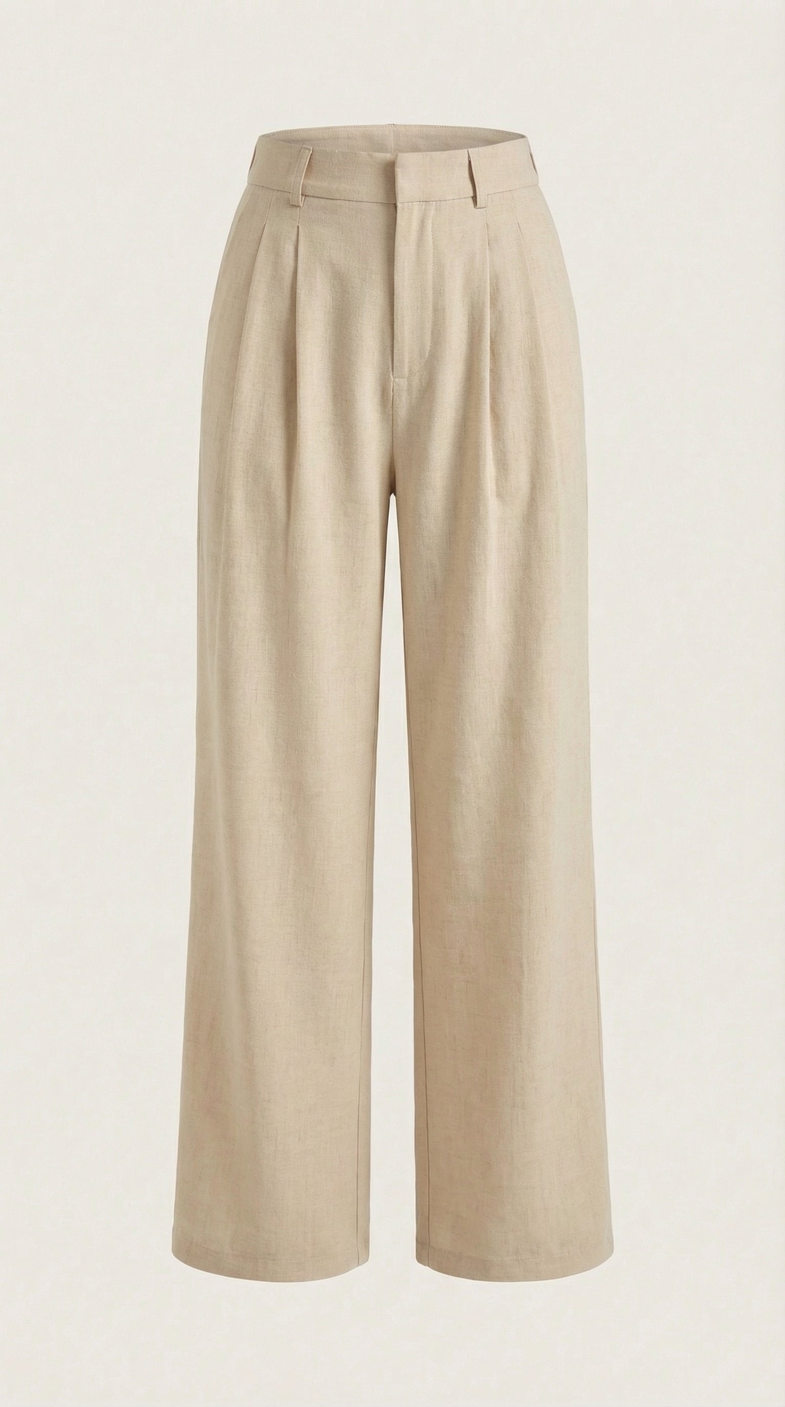 Courtney Women's Pleated High-Rise Wide Leg Trousers