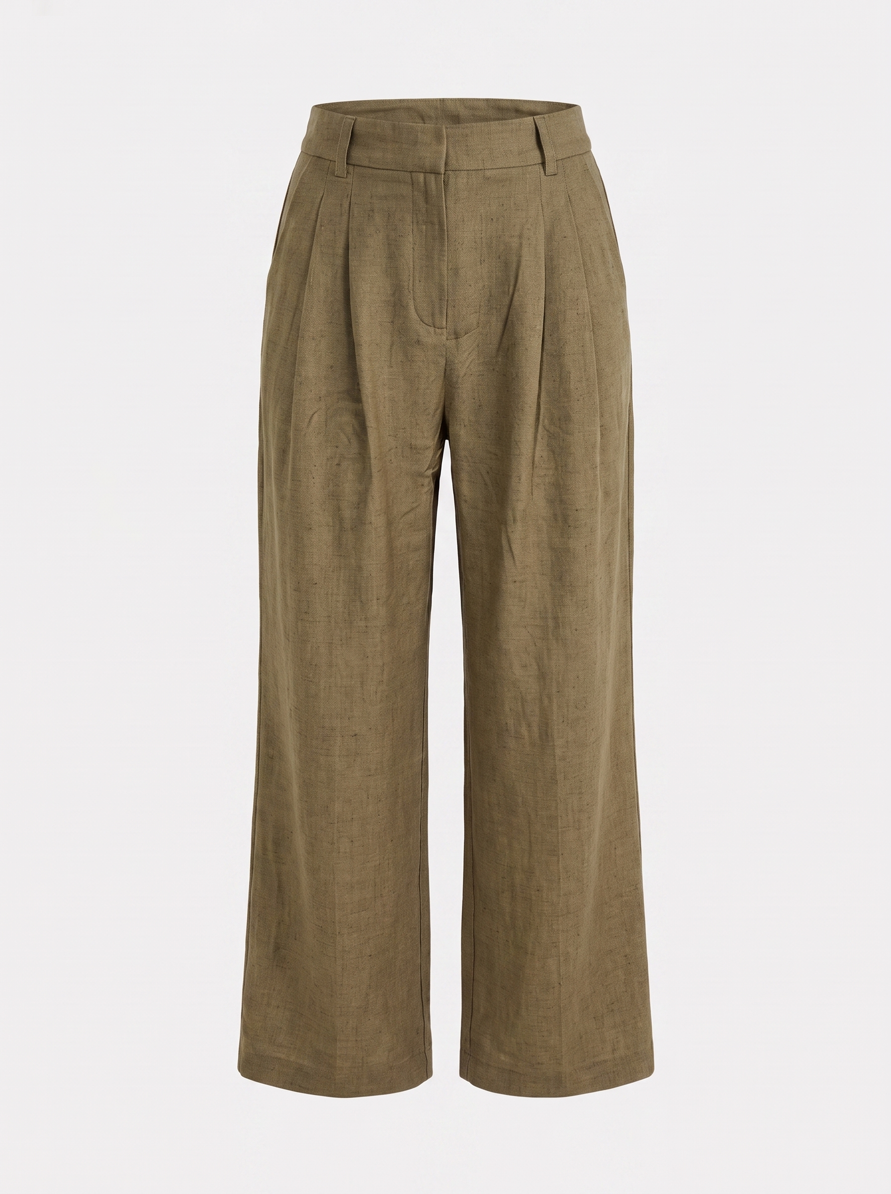 Courtney Women's Pleated High-Rise Wide Leg Trousers