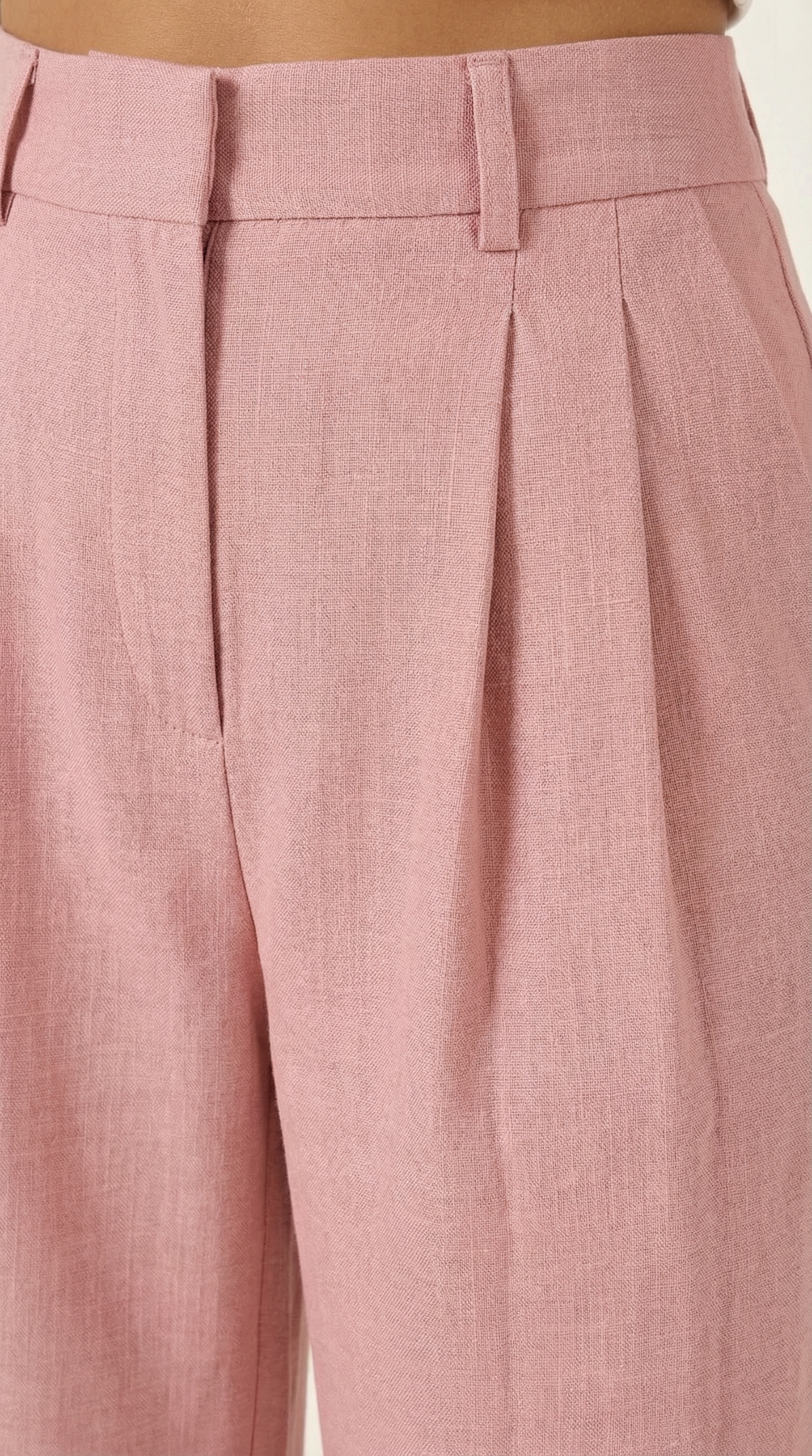 Courtney Women's Pleated High-Rise Wide Leg Trousers