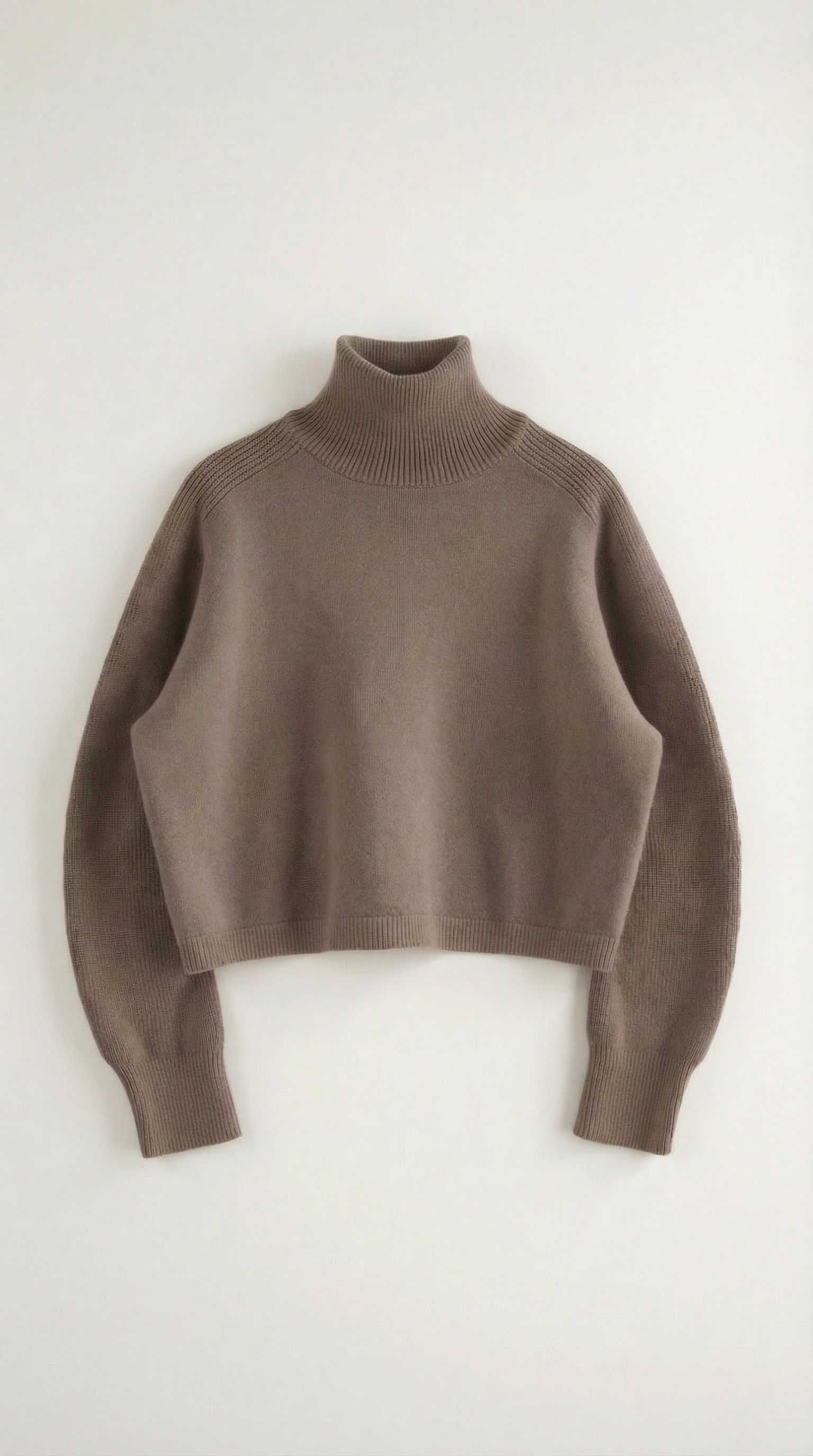 Denise Women's Oversized Knitted Turtleneck Jumper