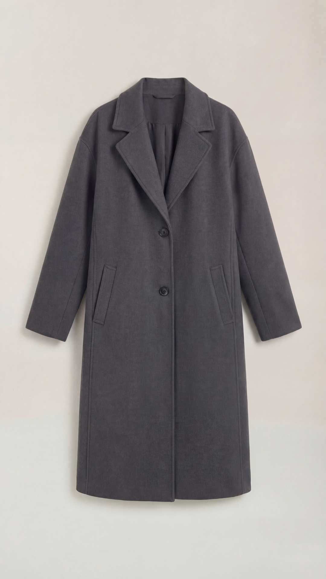 Diane Women's Oversized Longline Wool-Look Coat