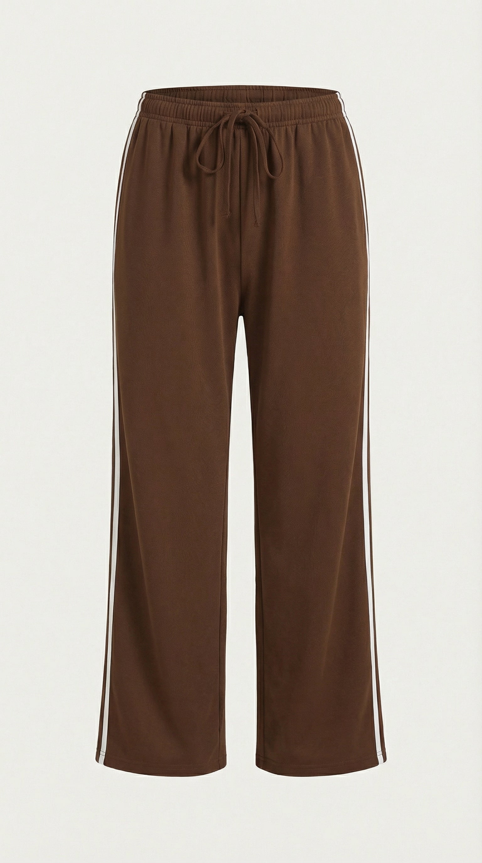 Eileen Women's Drawstring Wide Leg Side Stripe Joggers