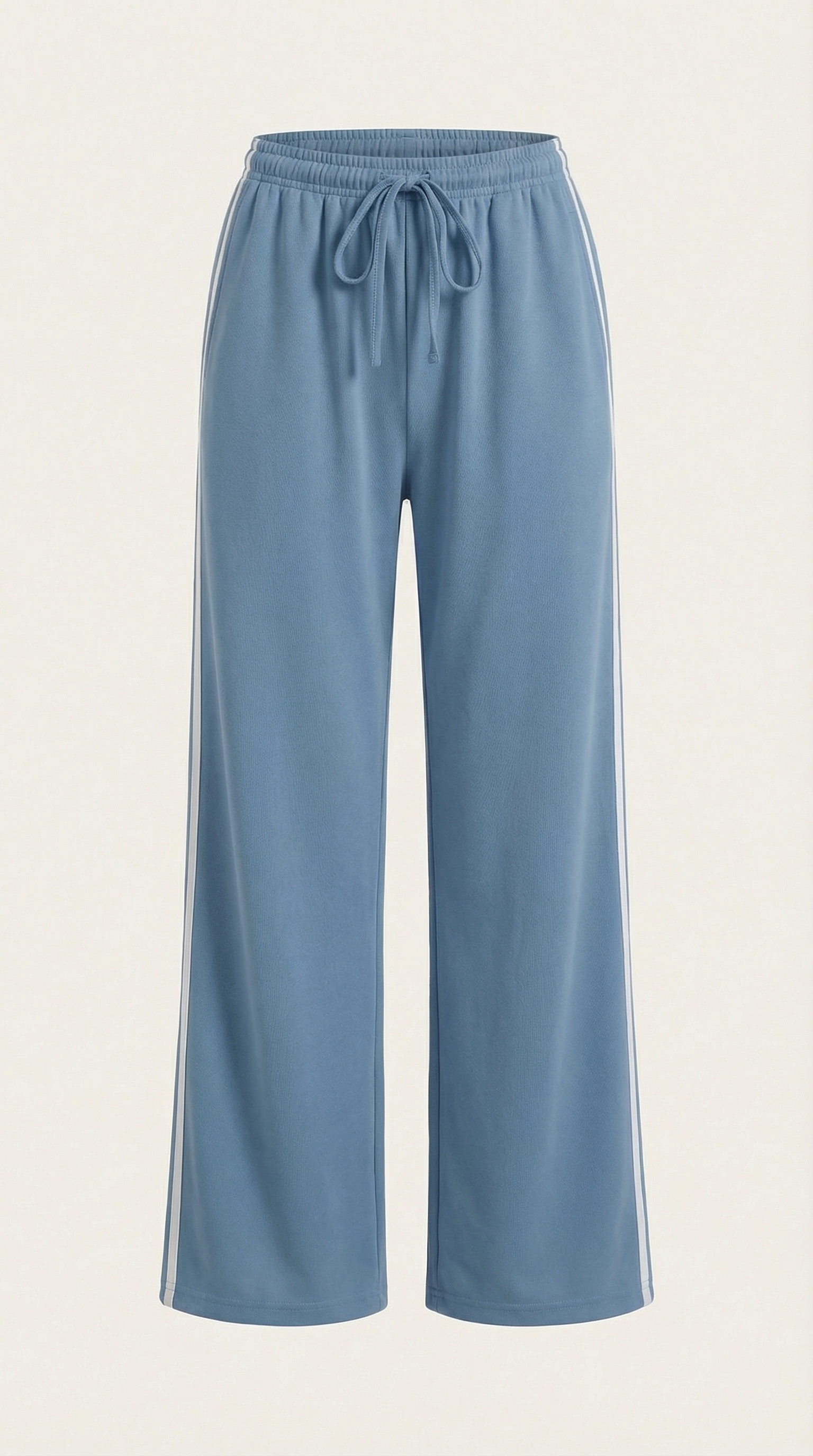 Eileen Women's Drawstring Wide Leg Side Stripe Joggers