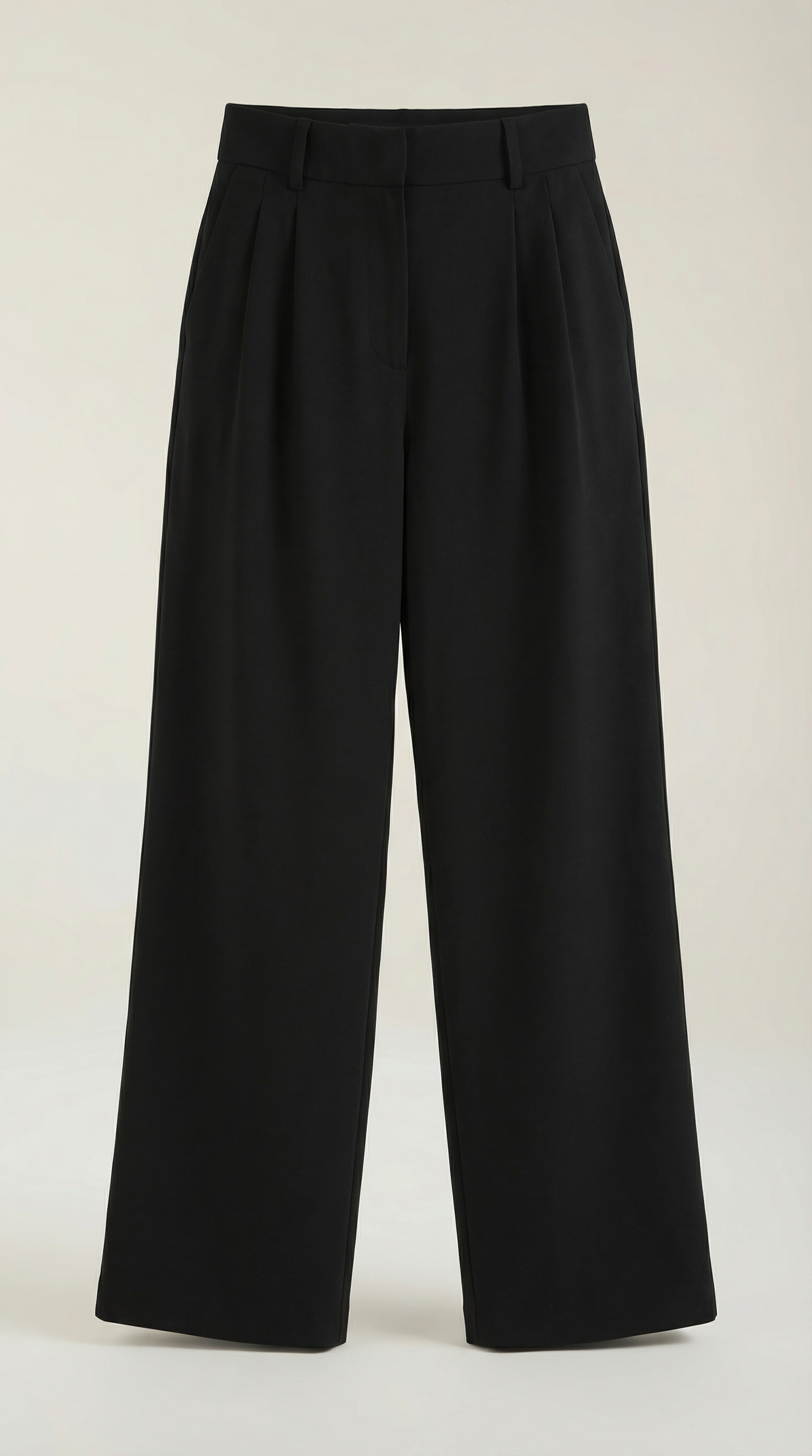 Emma Women's Pleated High Waist Wide-Leg Trousers