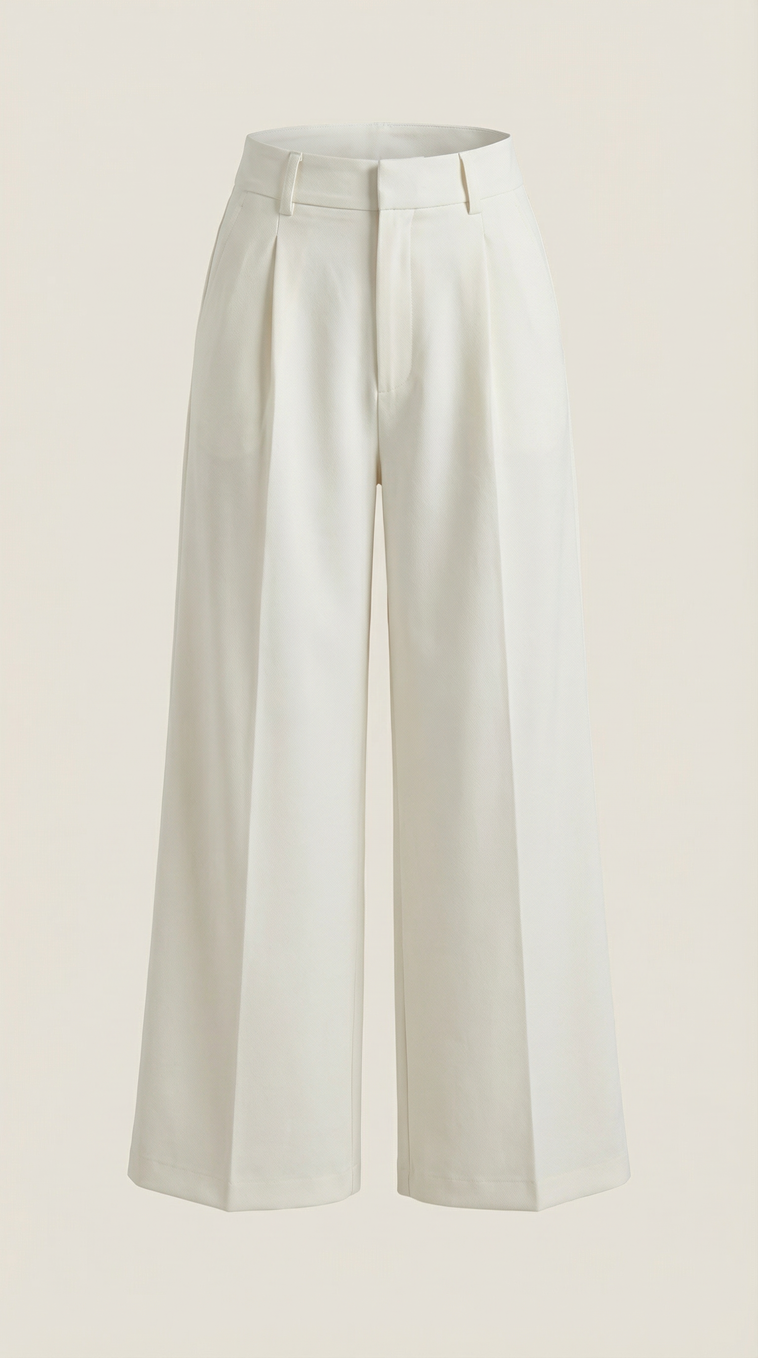 Emma Women's Pleated High Waist Wide-Leg Trousers