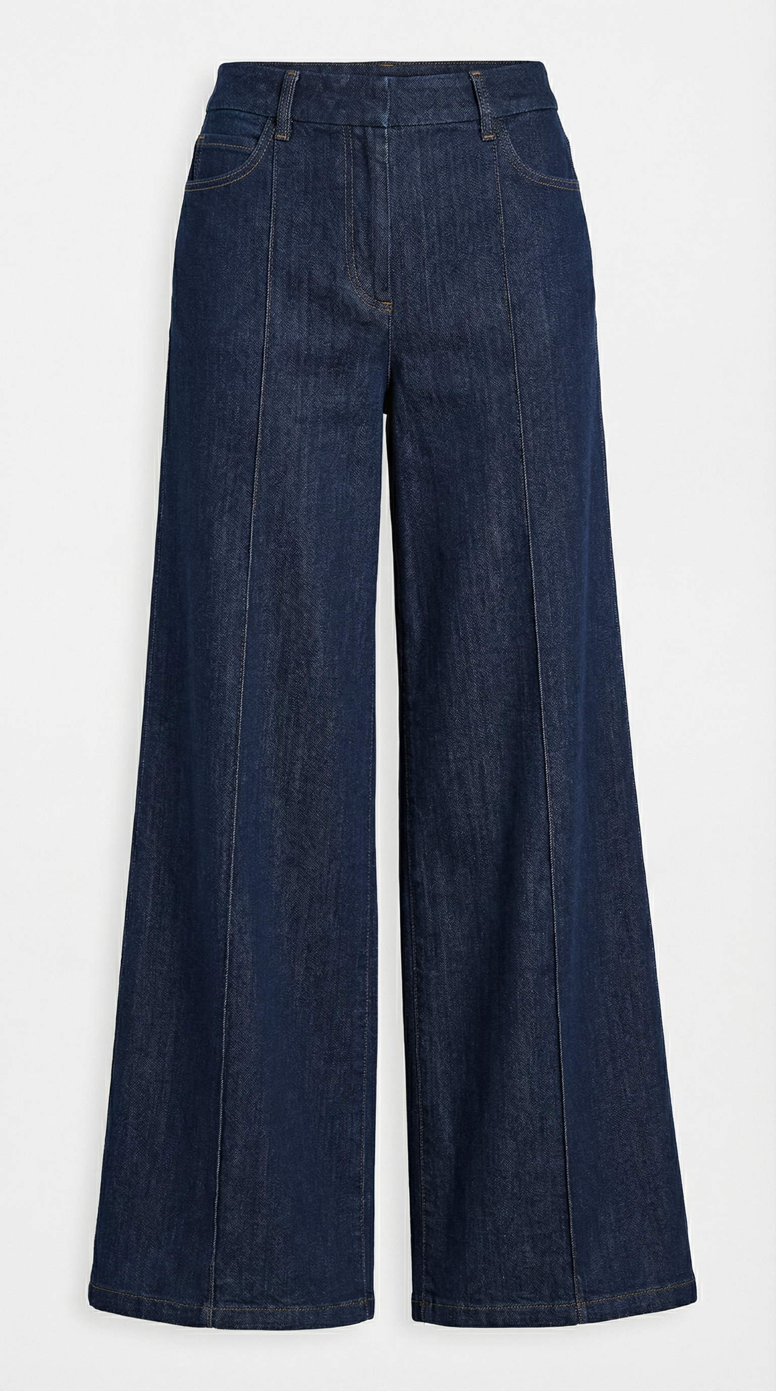 Jade Women's High Rise Wide-Leg Denim Trousers