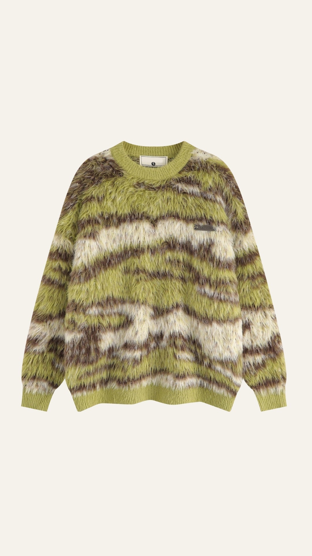 Melanie Women's Long Sleeve Patterned Knit Jumper