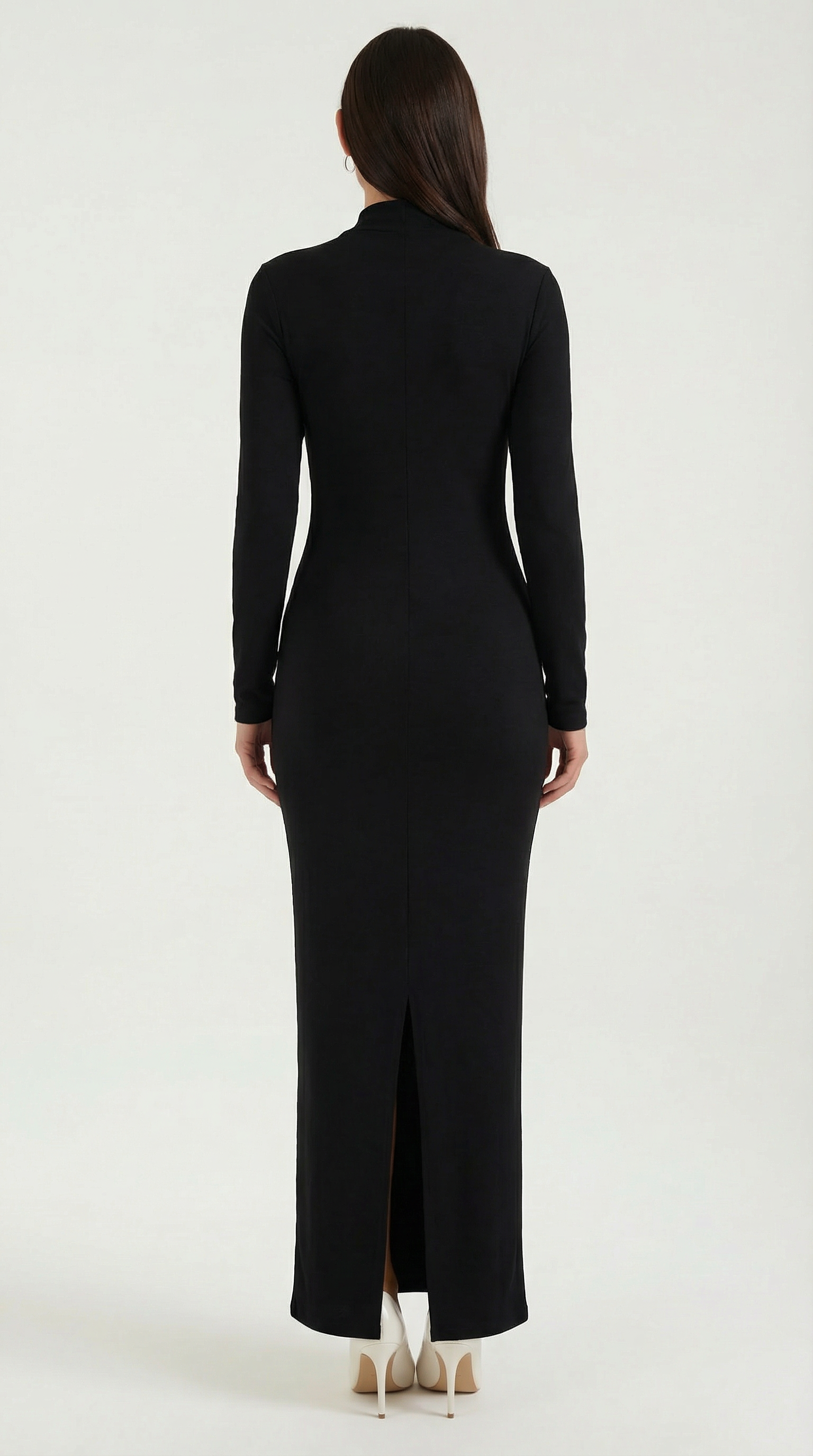 Roberta Women's Long Sleeve Bodycon Maxi Dress