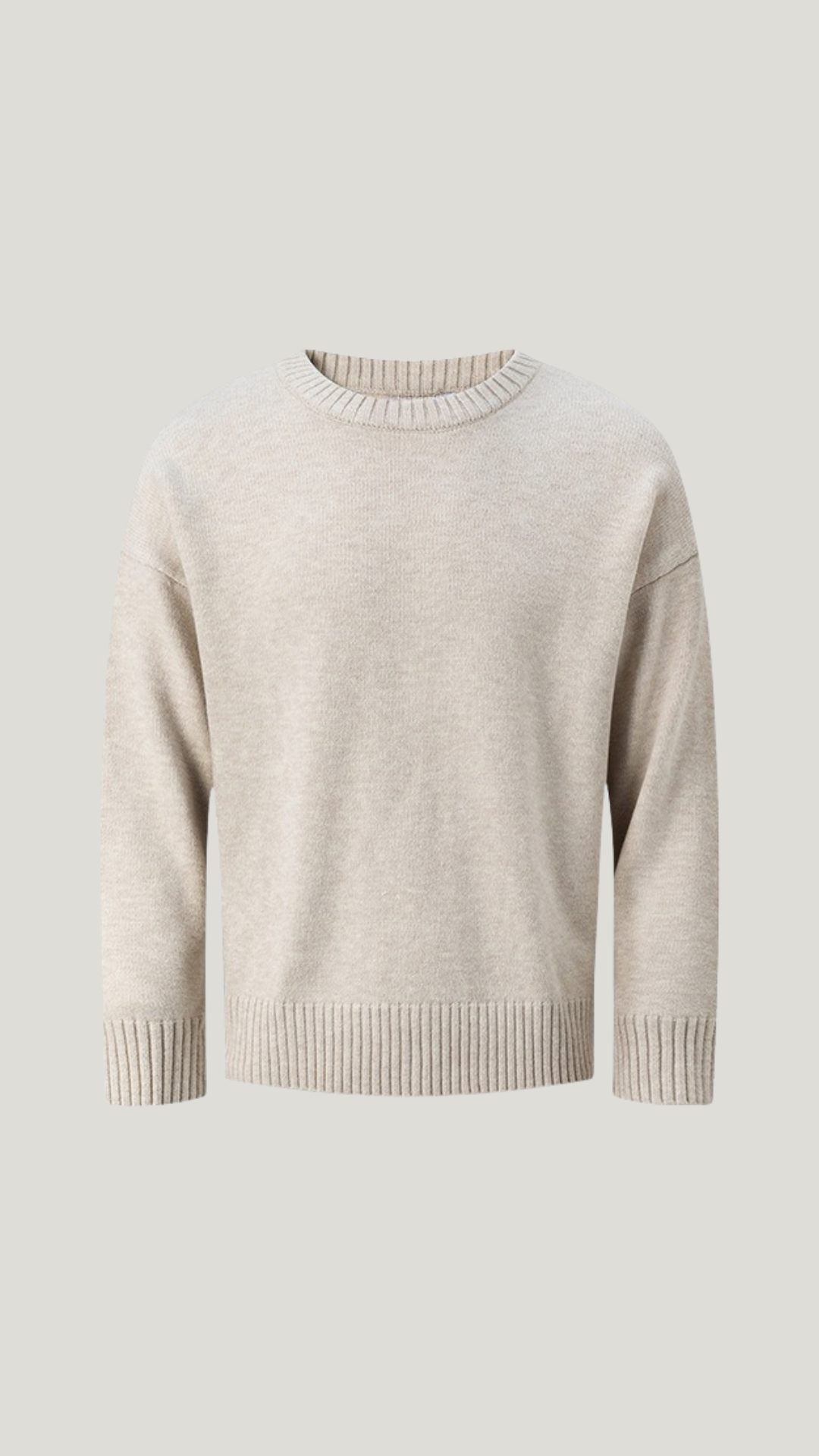 Ruby Women's Ribbed Edge Oversized Knit Jumper