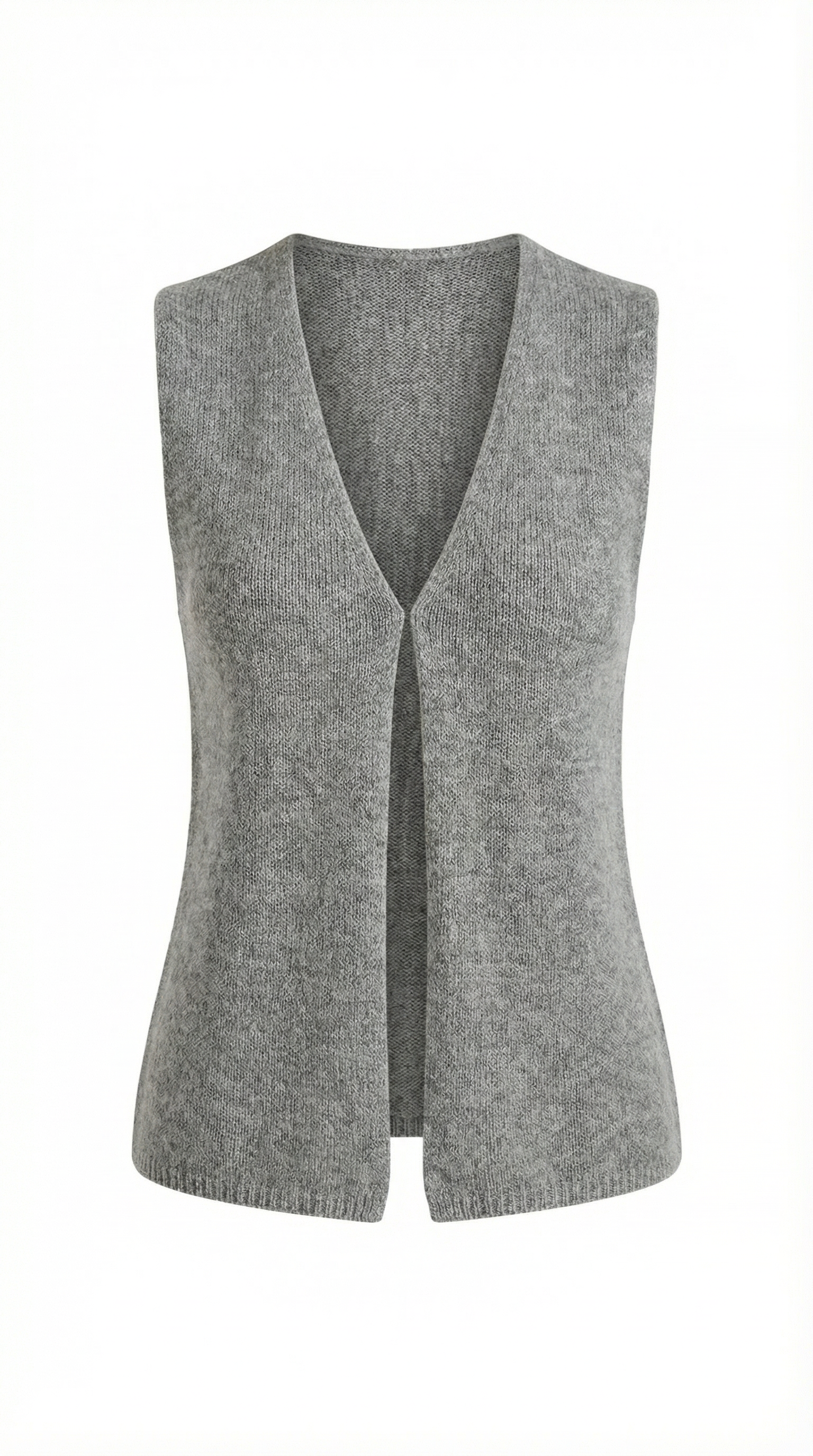 Sharon Women's V-Neck Cut-Out Knitted Vest Top