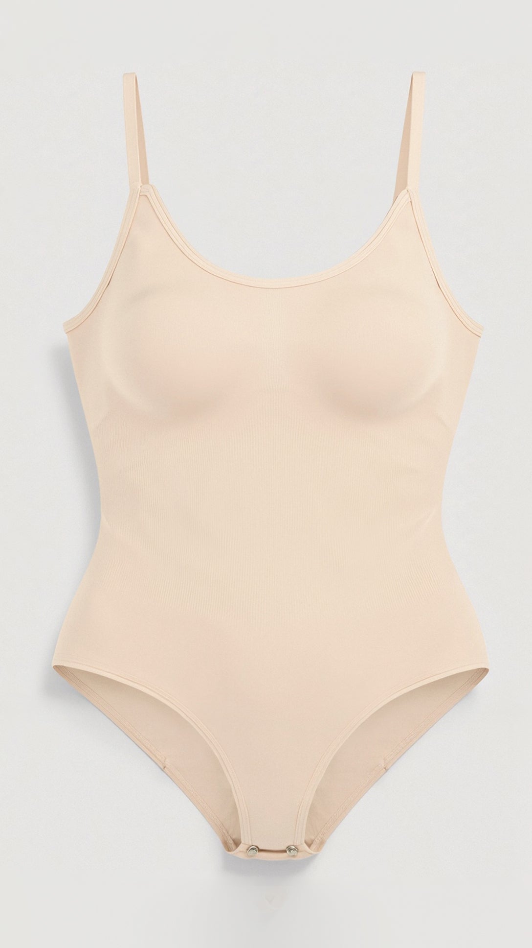Women's Scoop Neck Snap Closure Shaping Bodysuit
