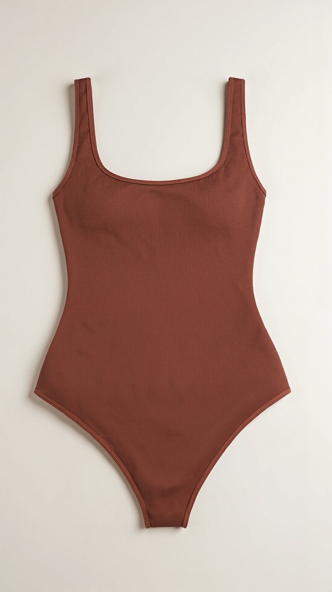 Women's Square Neck Sleeveless Compression Bodysuit